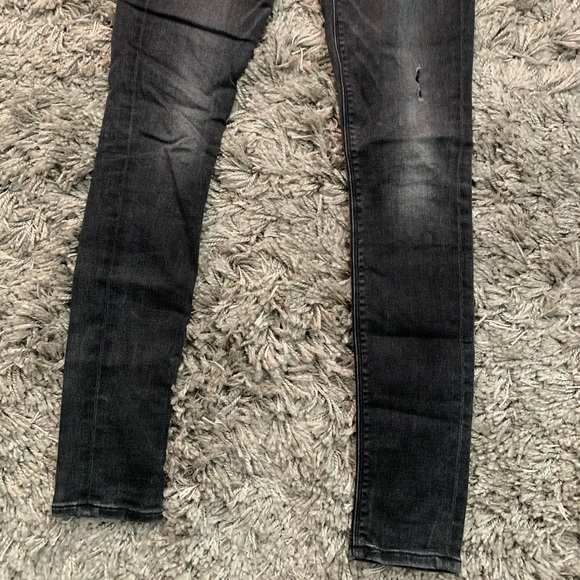 Express Mid Rise Legging Jeans - Picture 5 of 8